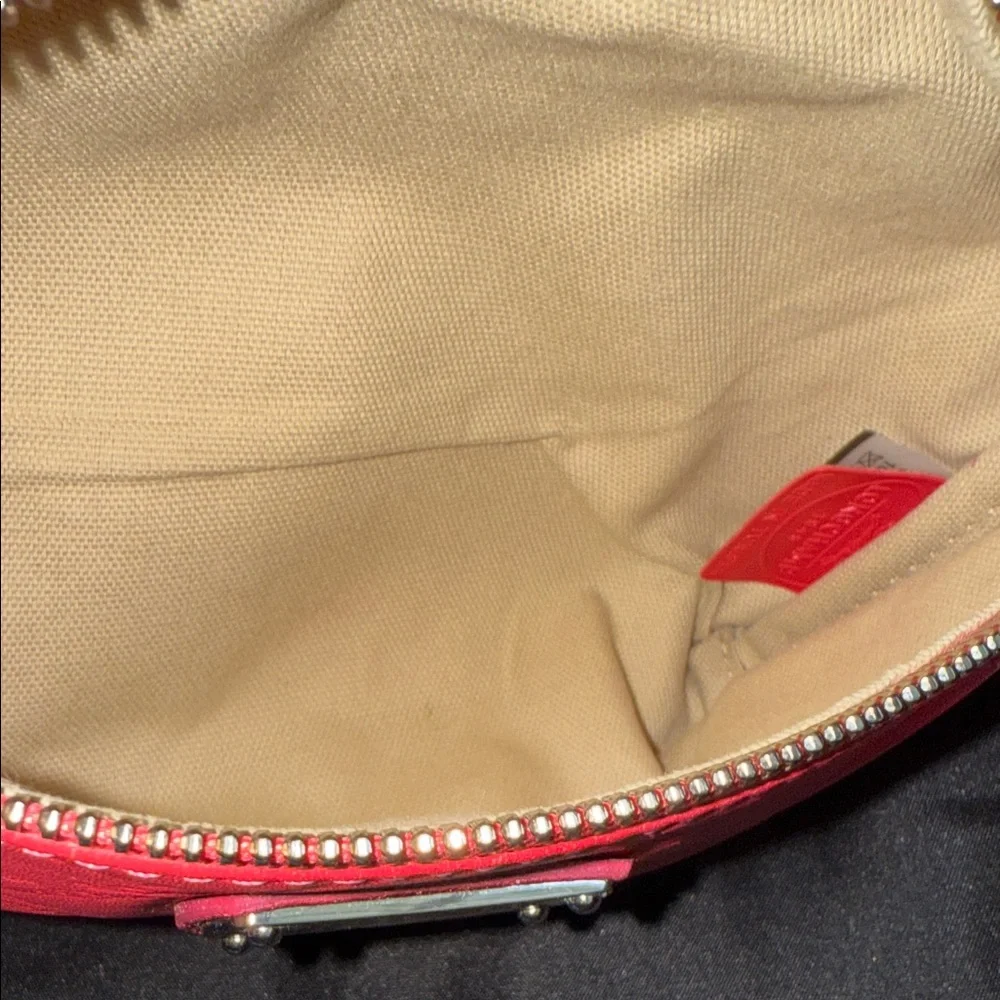 Longchamp Pink Embossed Wristlet - Picture 7 of 10